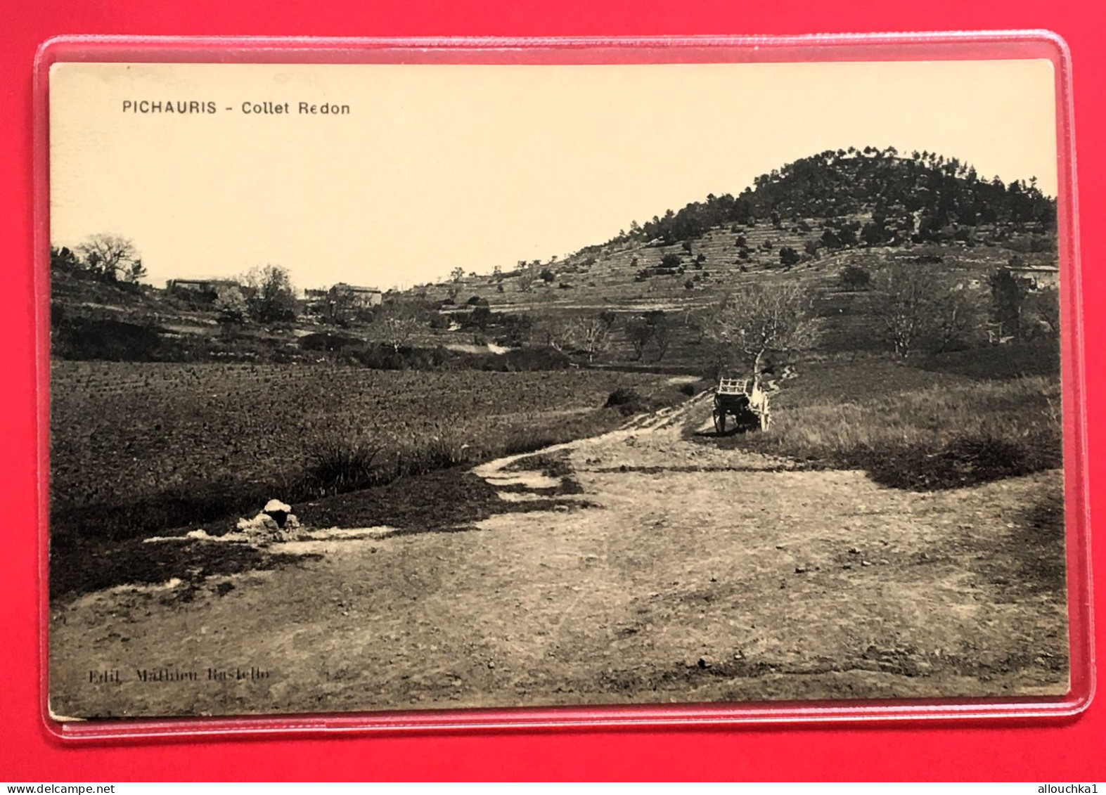 ALLAUCH Pichauris [13] B.-du-Rhône Collet Redon Carte Postale Top Cpa-Allauch Banlieue de Marseille-Ed. Matthieu