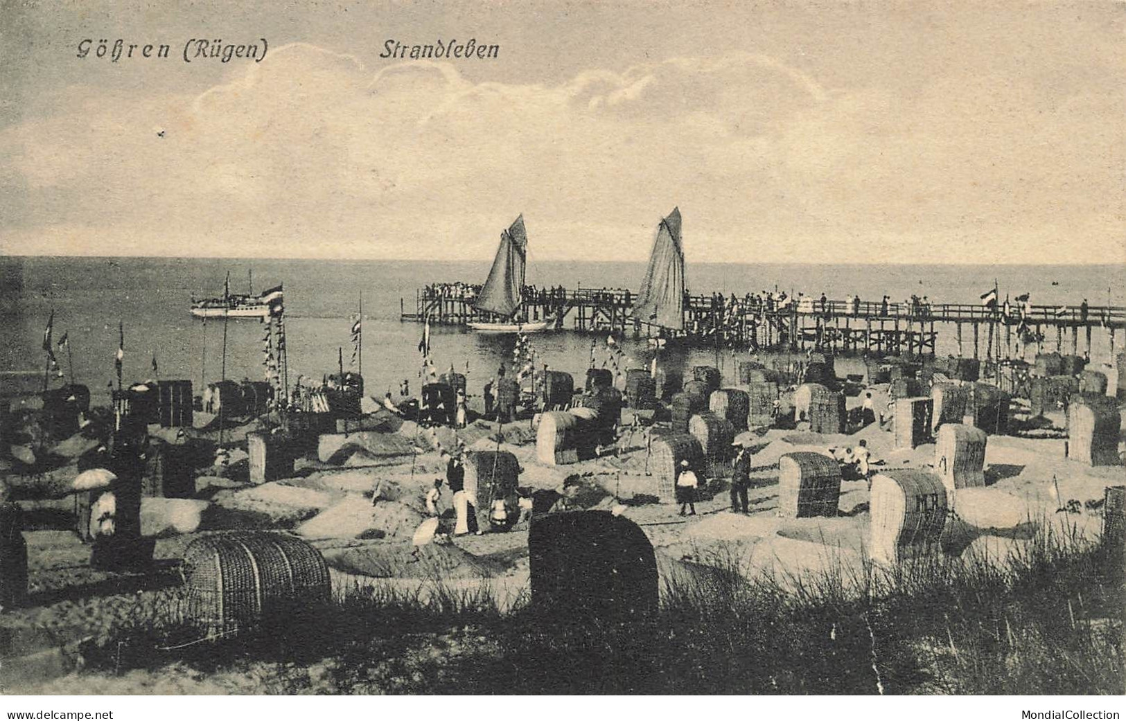 ALLEMAGNE #23340 GOEHREN GOHREN RUGEN STRANDFEBEN