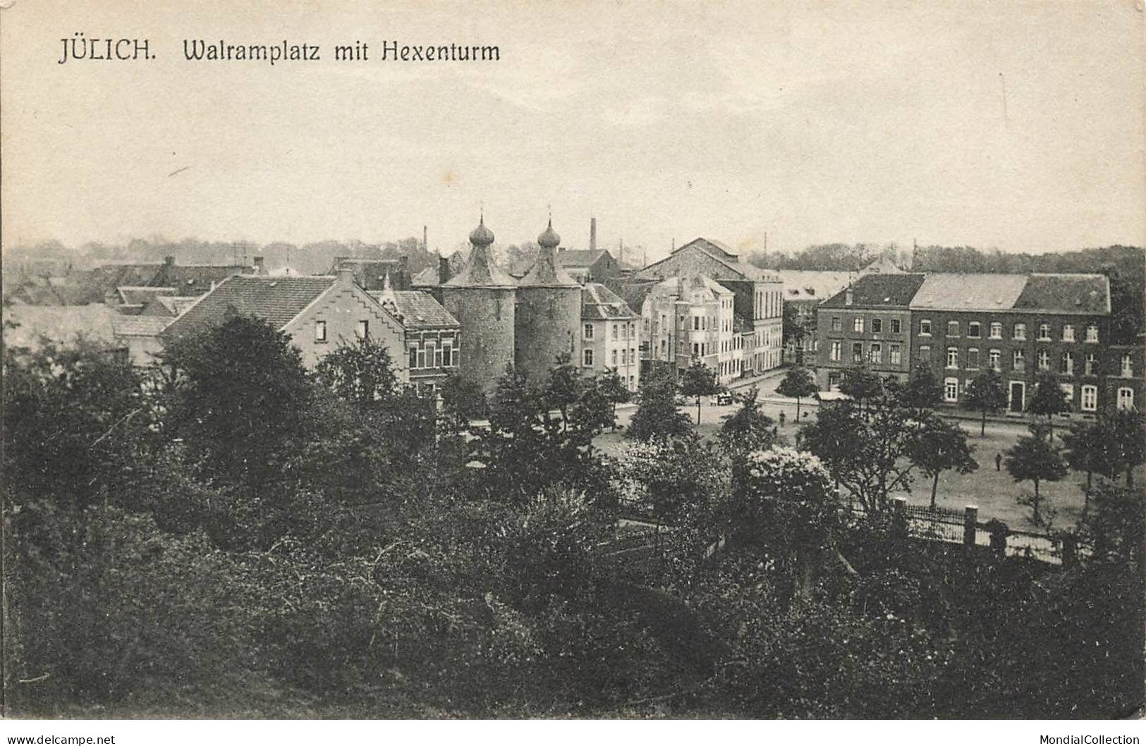 ALLEMAGNE #AS30736 JUELICH WALRAMPLATZ MIT HEXENTURM