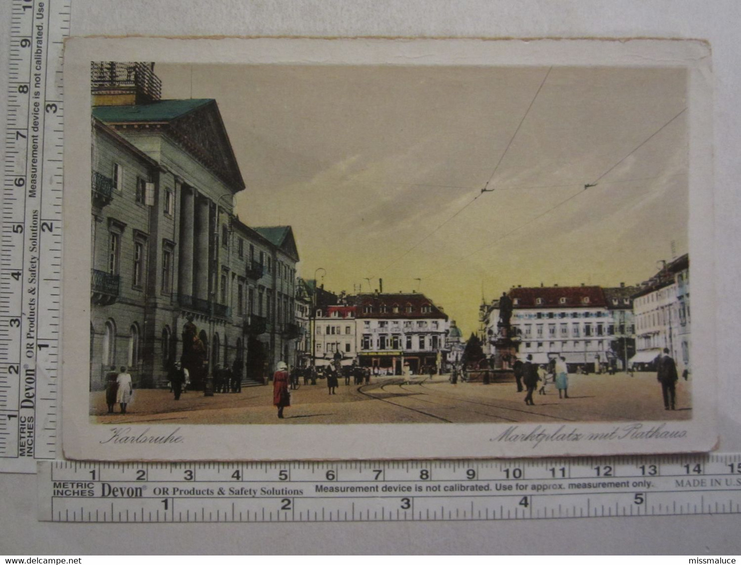 Allemagne > Bade-Wurtemberg > Karlsruhe markplatz