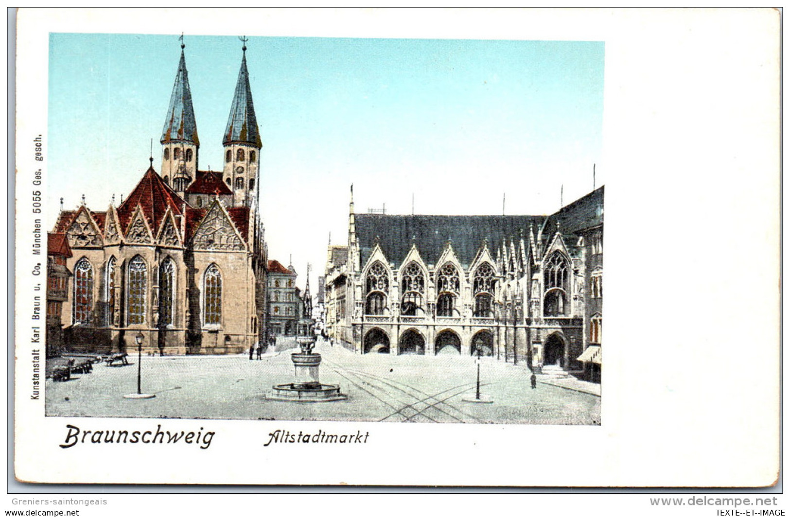 Allemagne - BASSE SAXE - BRAUNSCHWEIG - altstadtmarkt.