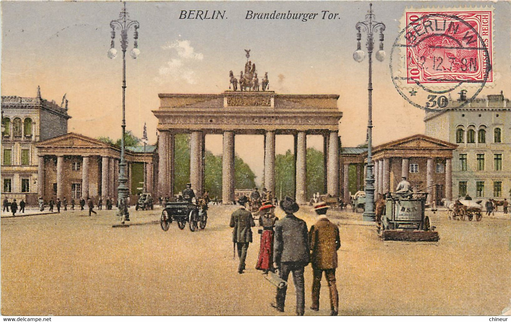 ALLEMAGNE BERLIN BRANDENBURGER TOR
