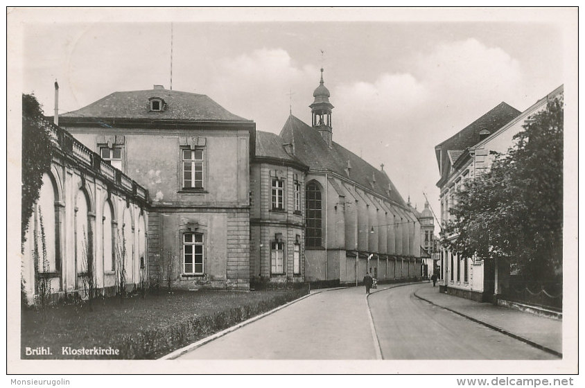 ALLEMAGNE )) BRUHL   KLOSTERKIRCHE