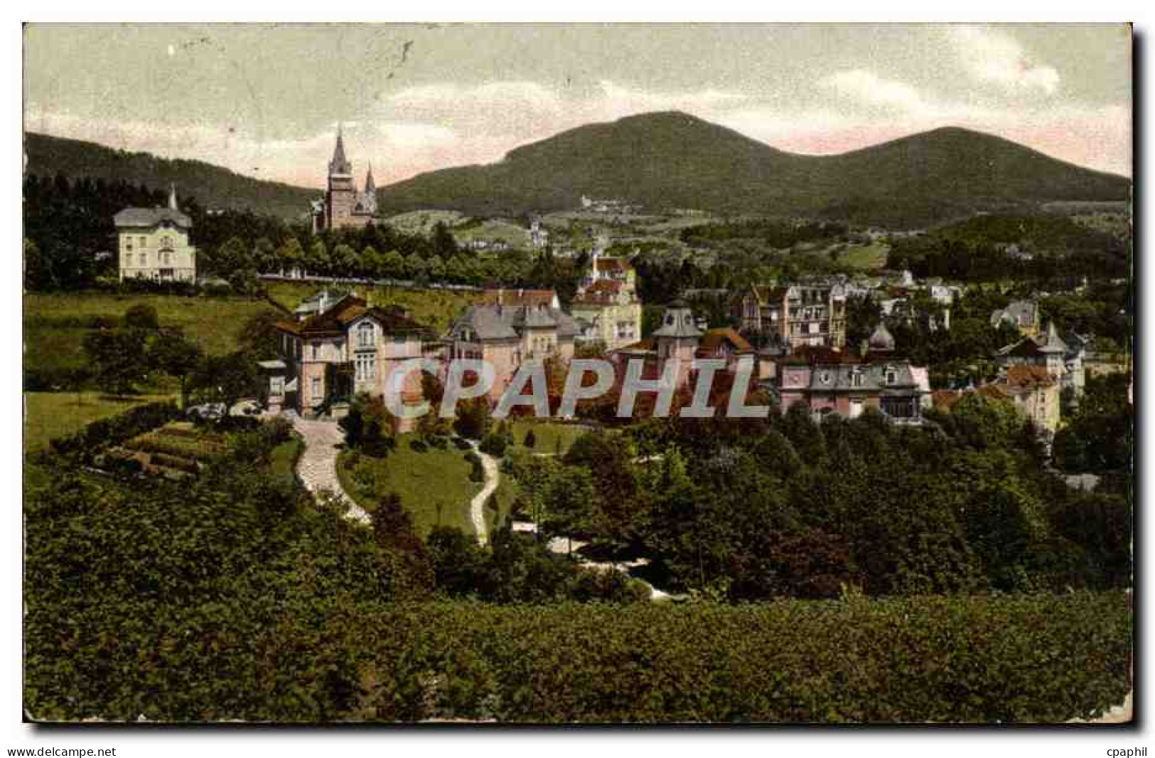 Allemagne CPA Baden Baden