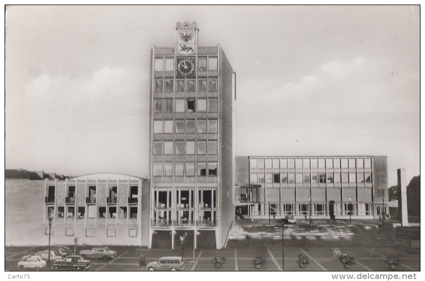 Allemagne - Düren Dueren - Neues Rathaus - 1961
