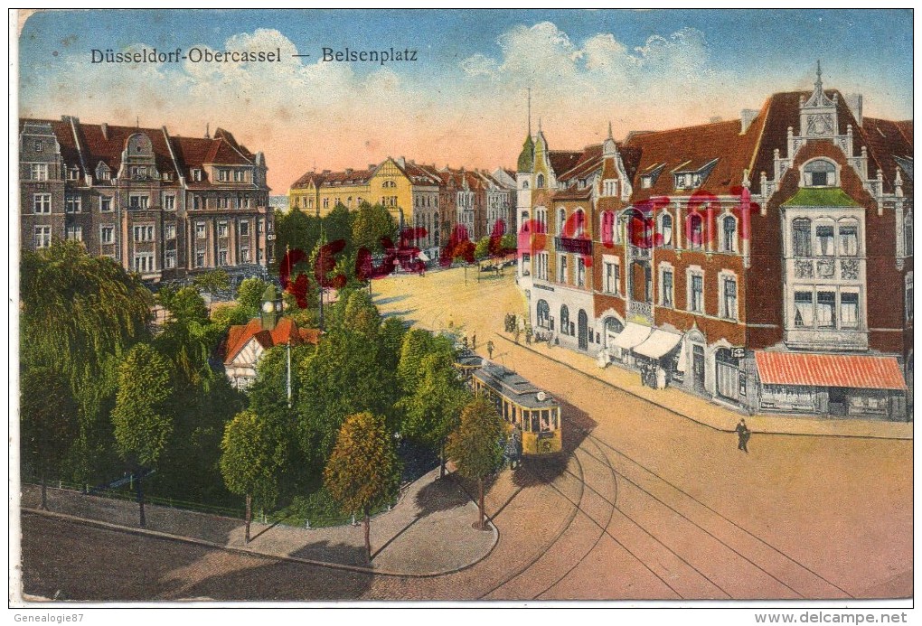 ALLEMAGNE - DUSSELDORF OBERCASSEL - BELSENPLATZ