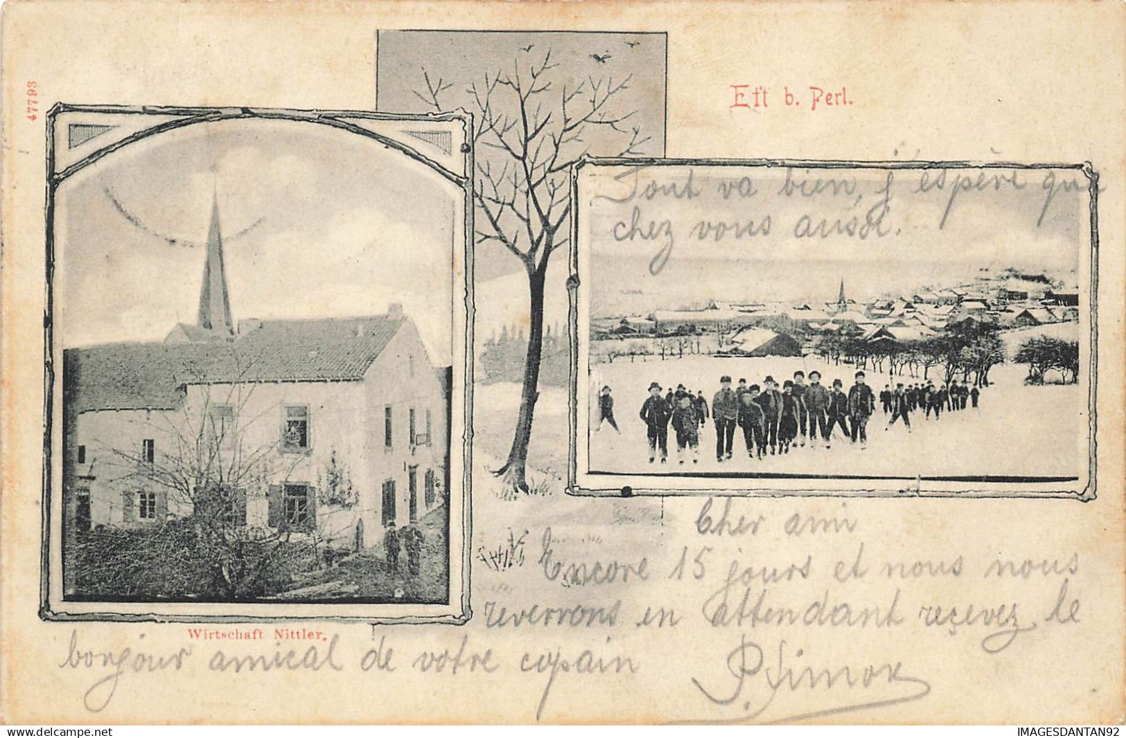 ALLEMAGNE #FG62671 EFT B PERL GRUSS AUS