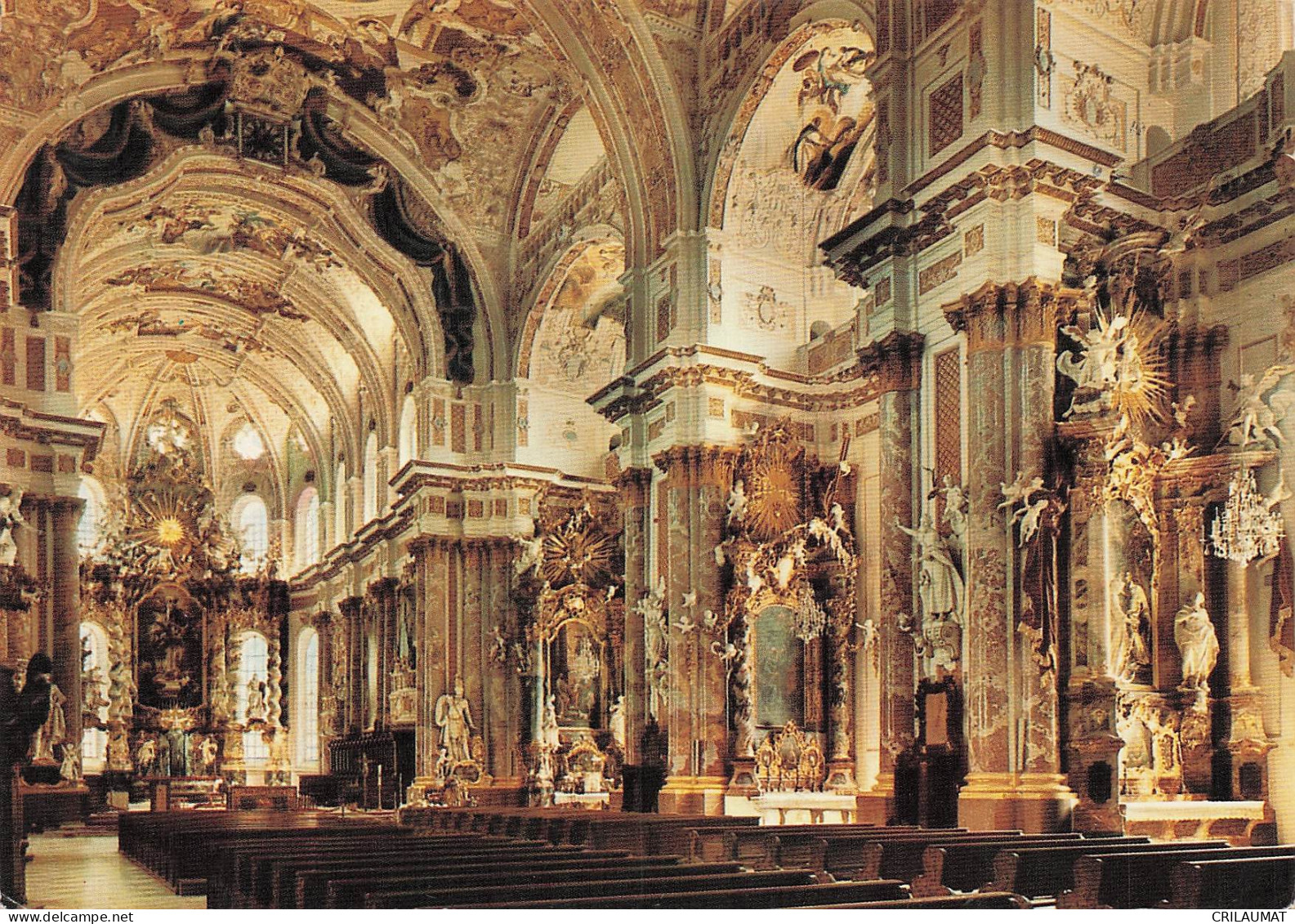 ALLEMAGNE FUERSTENFELDBRUCK KLOSTERKIRCHE FUERSTENFELD