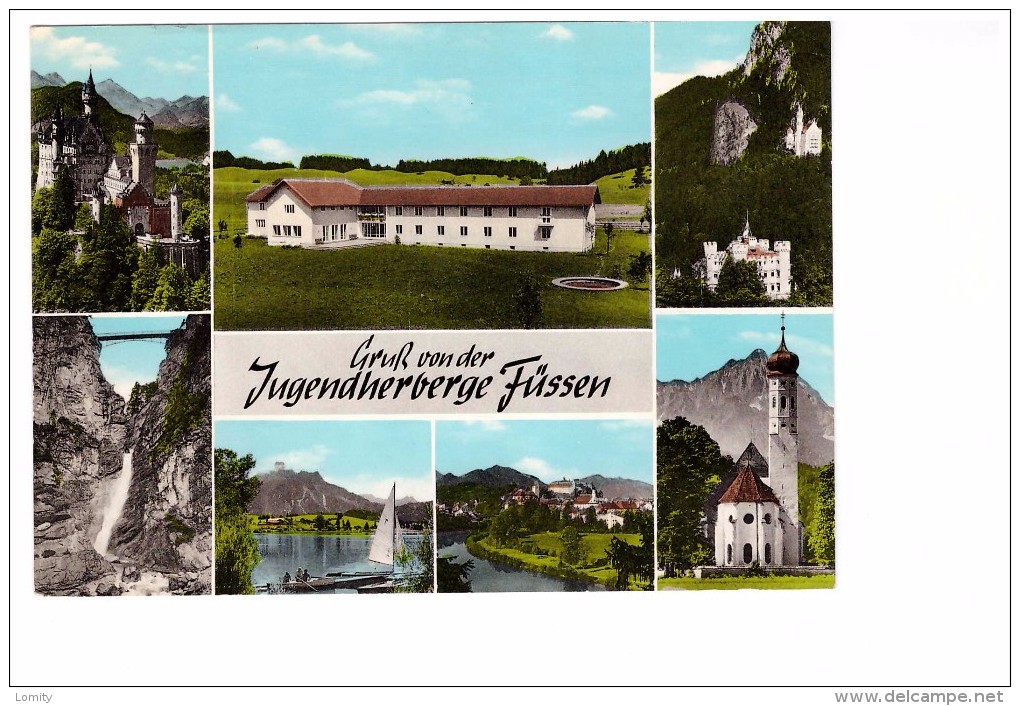 allemagne fussen fuessen gruss von der jugendherberge