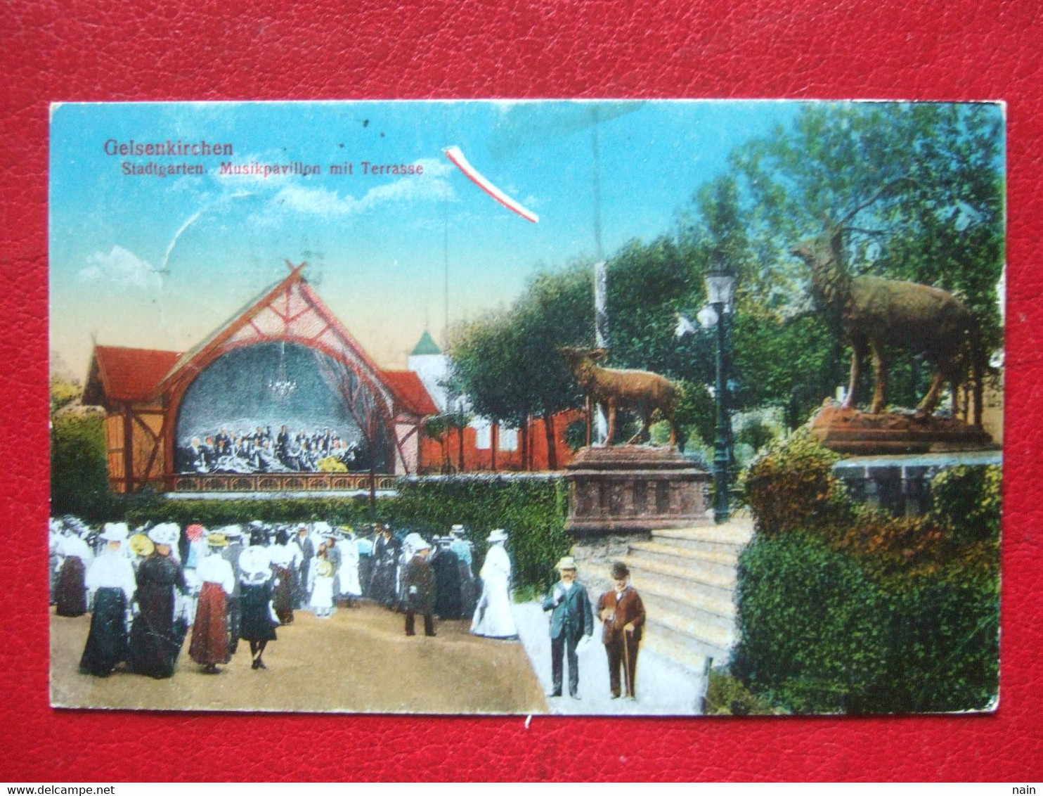 ALLEMAGNE - GEILENKIRCHEN - " STADIGARTEN MUSIKPAVILLON MIT TERASSE " -
