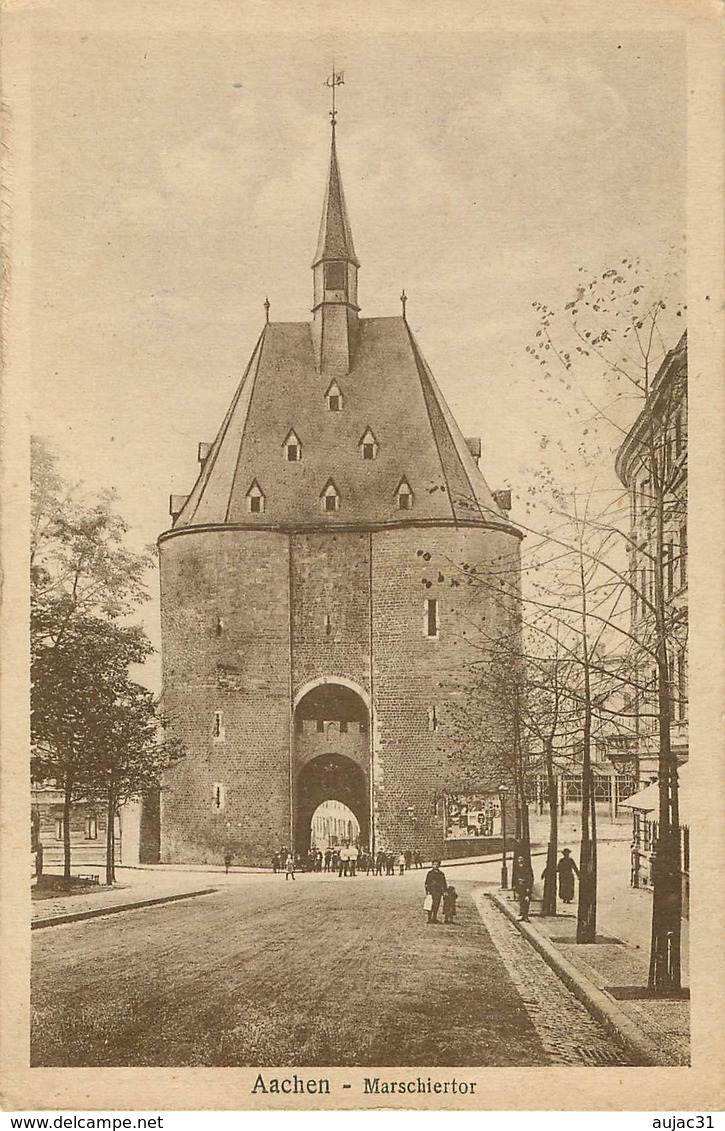 Allemagne - Germany - Rhénanie du Nord Westphalie - Aix la Chapelle - Aachen - Marschiertor - état