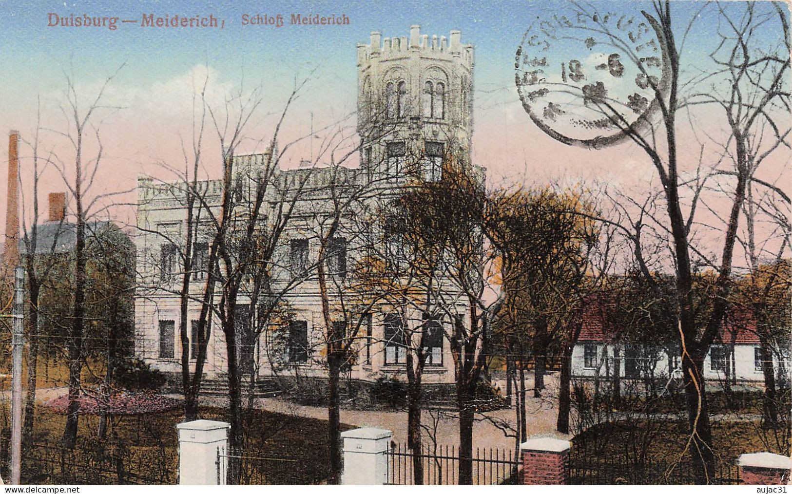 Allemagne - Germany - Rhénanie du Nord Westphalie - Duisburg - Meiderich - Schloss - état