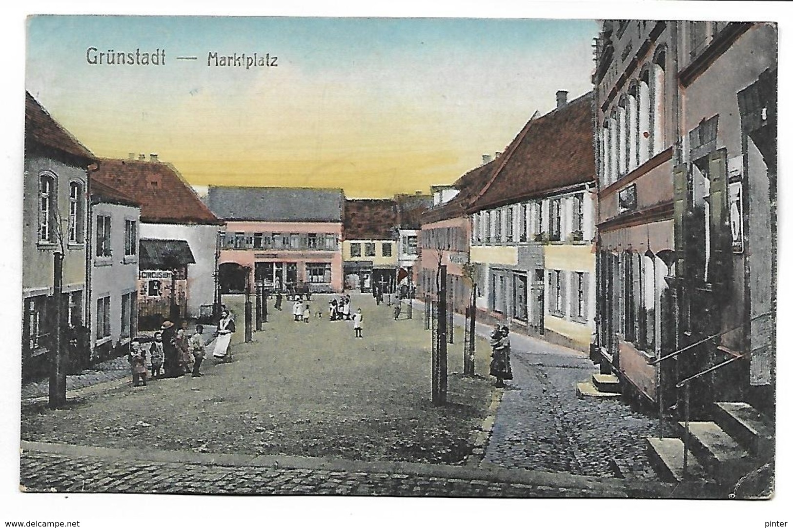 ALLEMAGNE - GRUNSTADT - Markplatz