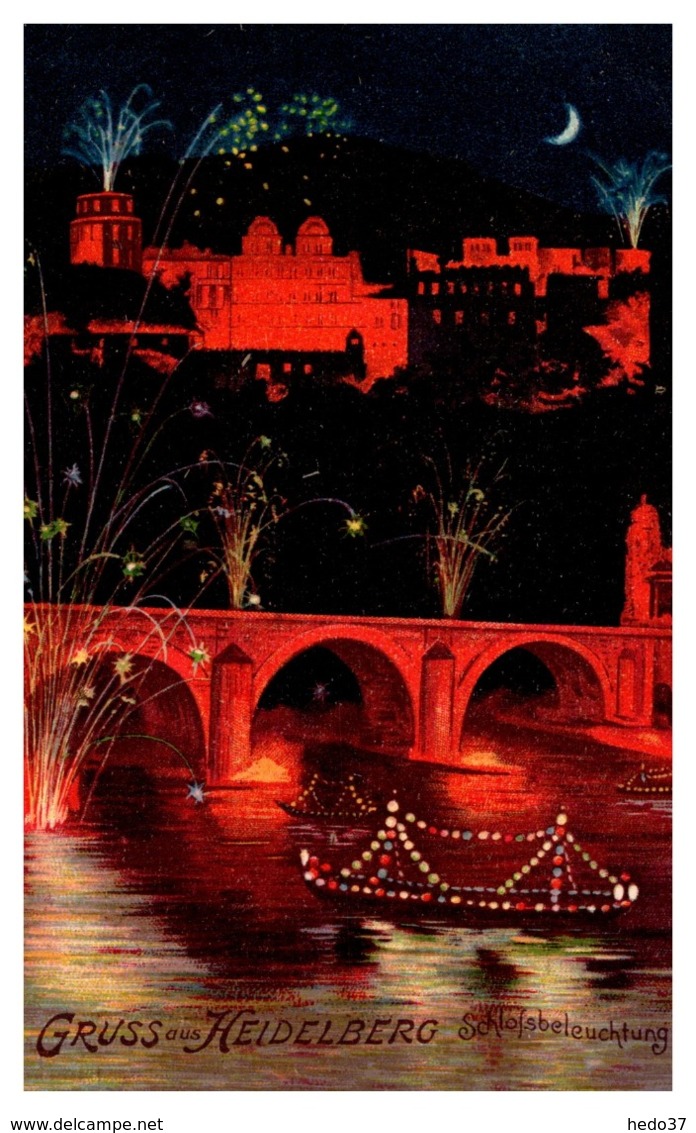 Allemagne - Gruss aus Heidelberg
