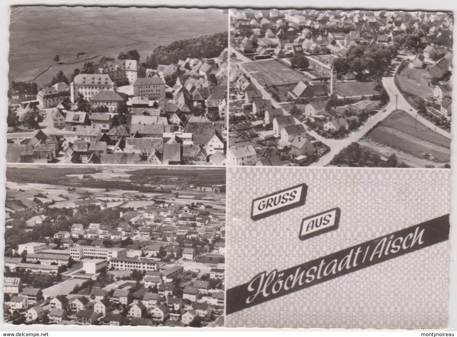 Allemagne :  Gruss  aus  Hochstadt / Aisch  , a. jilling , Buchhandlung  Bürobedarf , Hochstadt Aisch