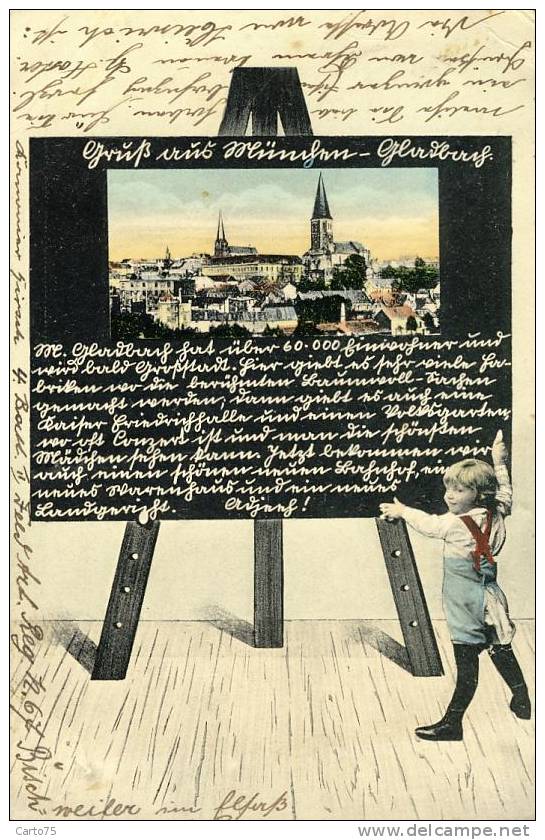 ALLEMAGNE - Gruss aus Mönchengladbach - Enfant - Ecole