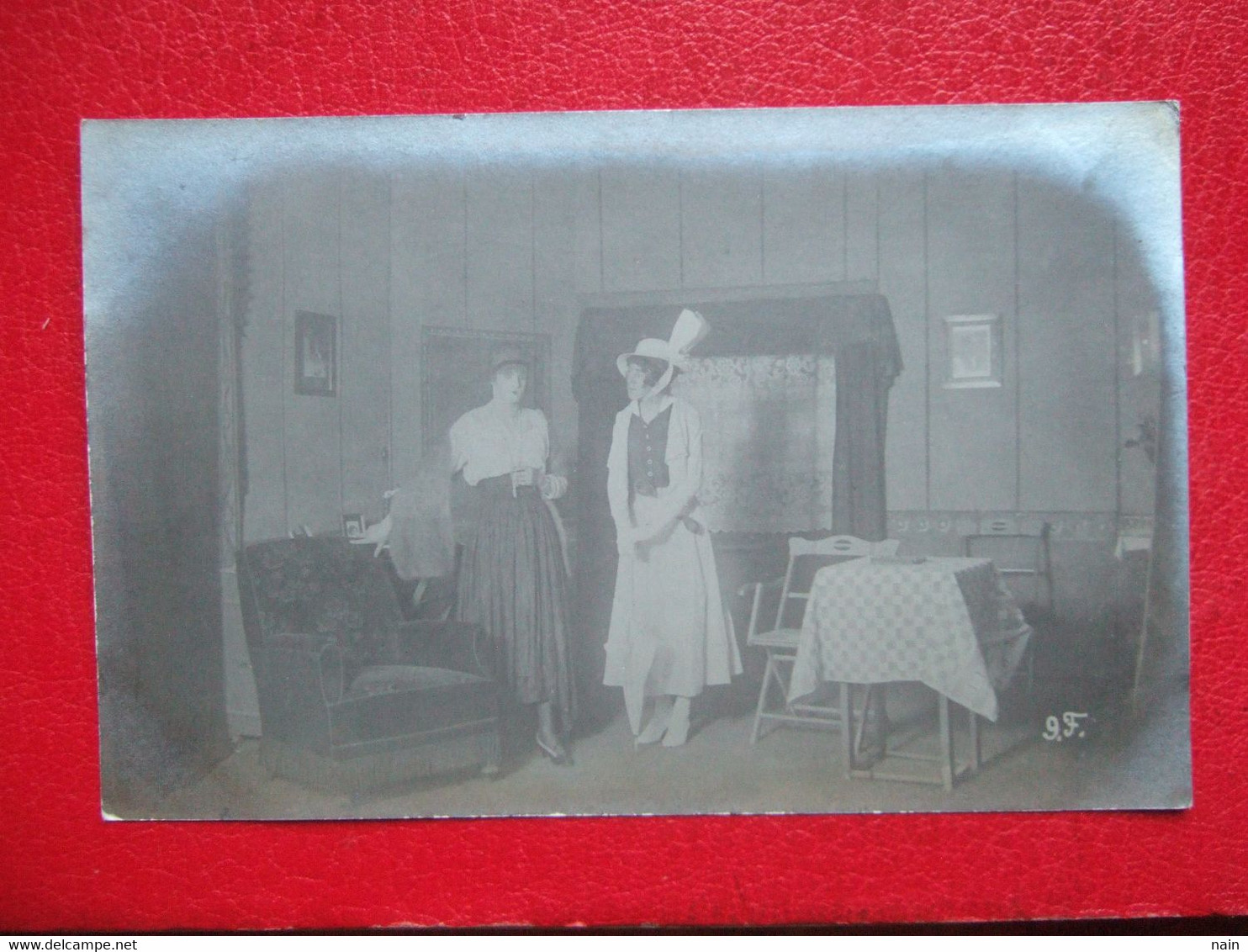 ALLEMAGNE - GUETERSLOH - GÛTERSLOH - CARTE PHOTO - CAMP PRISONNIERS OFFIZIER GEFANGENEN  LAGER - THEATRE ..