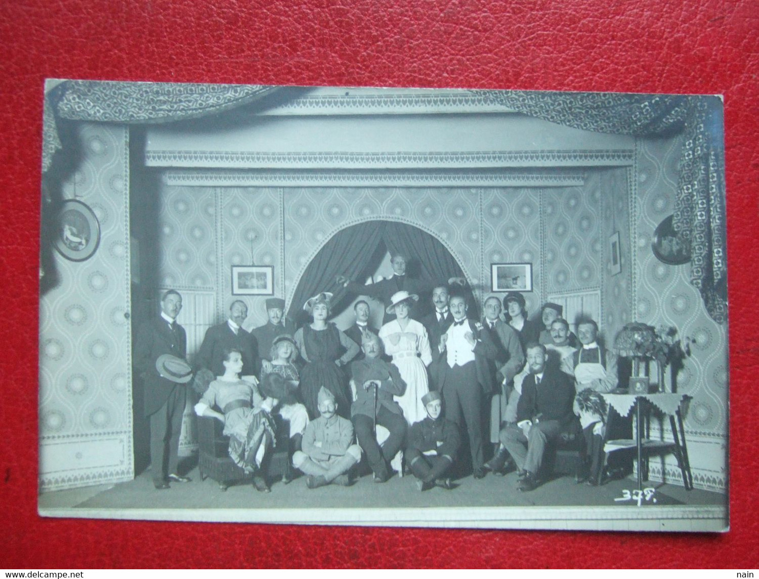 ALLEMAGNE - GUETERSLOH - GÛTERSLOH - CARTE PHOTO - CAMP PRISONNIERS OFFIZIER GEFANGENEN  LAGER - THEATRE ..