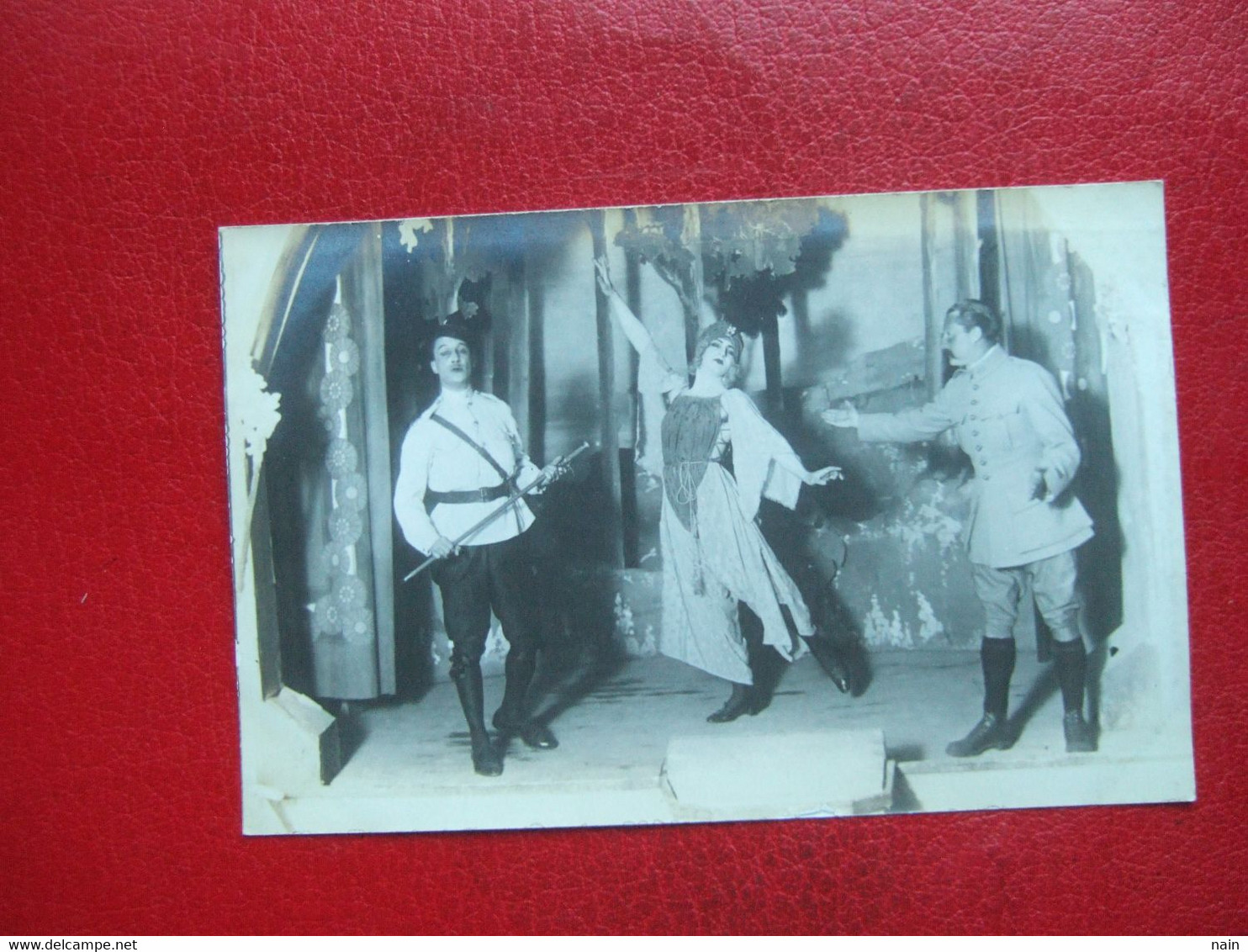 ALLEMAGNE - GUETERSLOH - GÛTERSLOH - CARTE PHOTO - CAMP PRISONNIERS OFFIZIER GEFANGENEN  LAGER - THEATRE FATIMA..