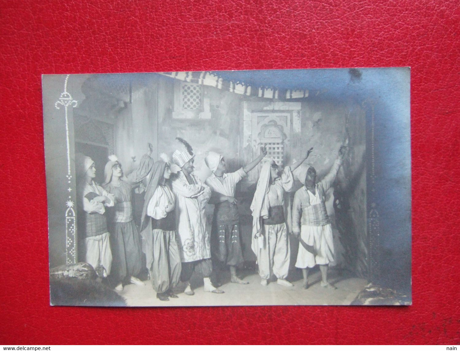 ALLEMAGNE - GUETERSLOH - GÛTERSLOH - CARTE PHOTO - CAMP PRISONNIERS OFFIZIER GEFANGENEN  LAGER - THEATRE FATIMA..