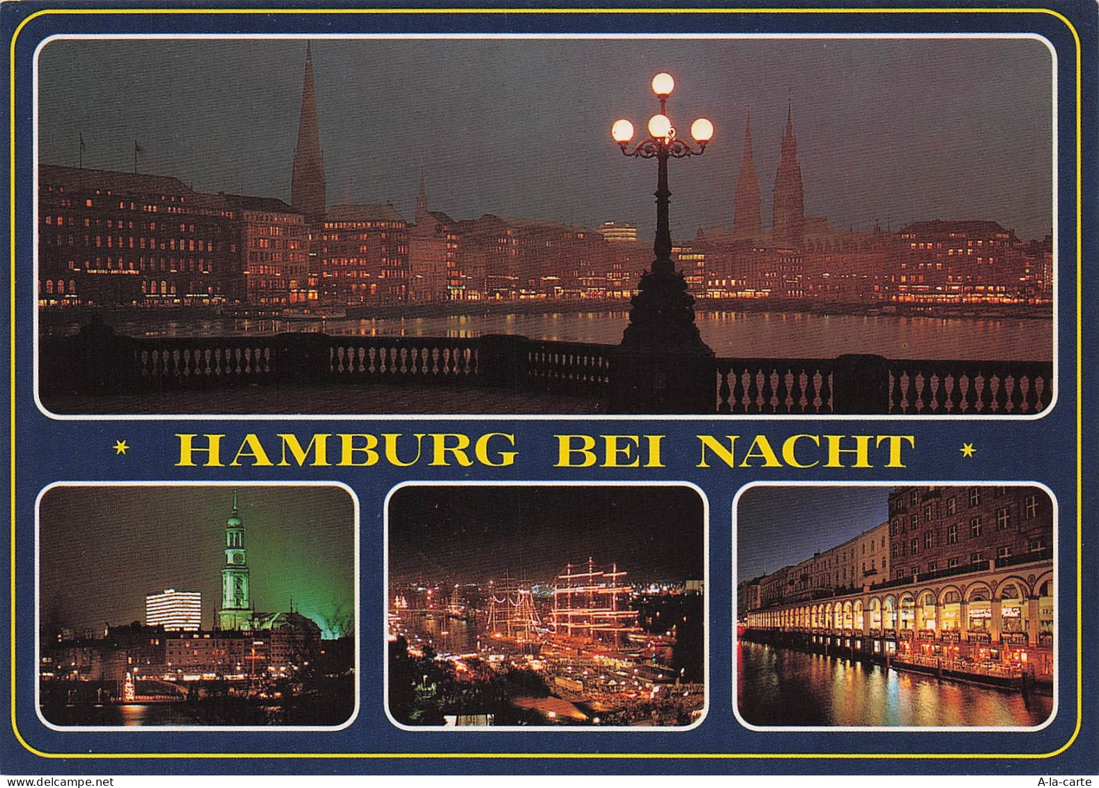 ALLEMAGNE HAMBOURG HAMBOURG LA NUIT