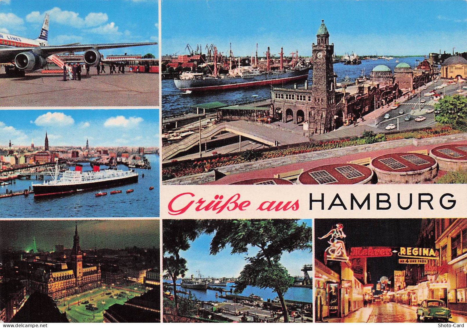 ALLEMAGNE HAMBOURG PORT DE HAMBOURG