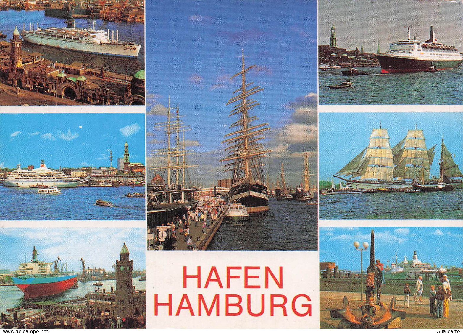 ALLEMAGNE HAMBOURG PORT DE HAMBOURG