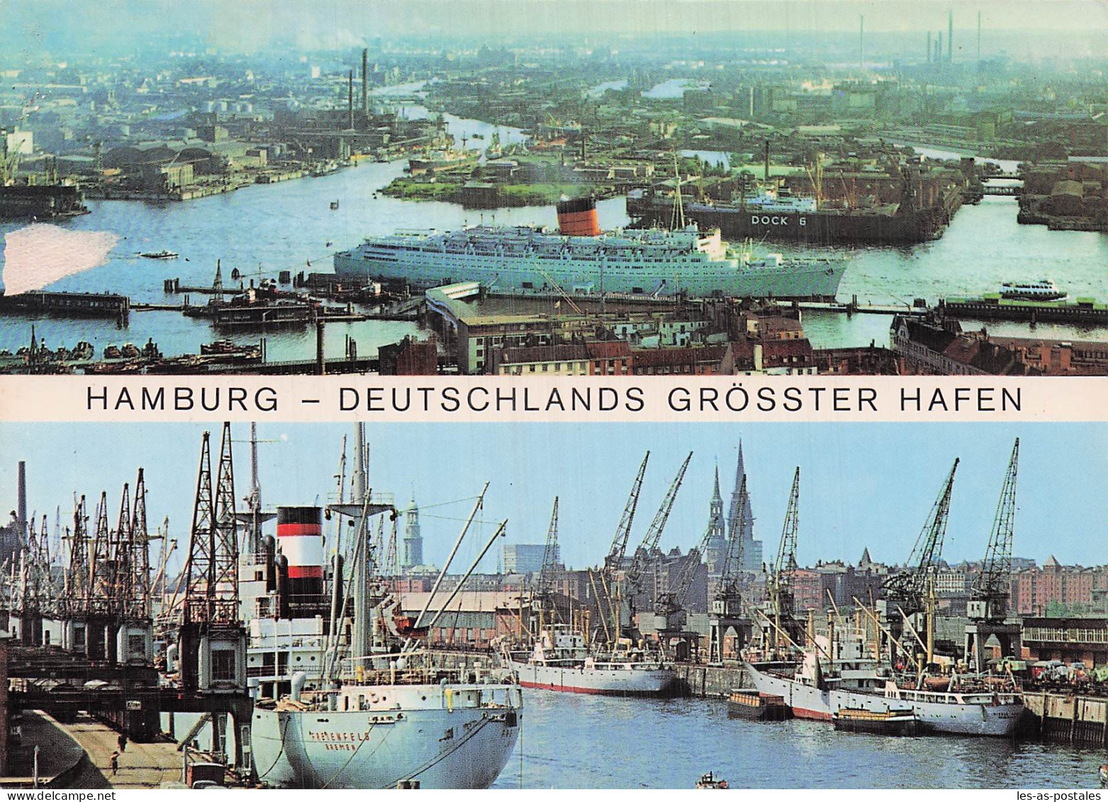 ALLEMAGNE HAMBOURG PORT DE HAMBOURG