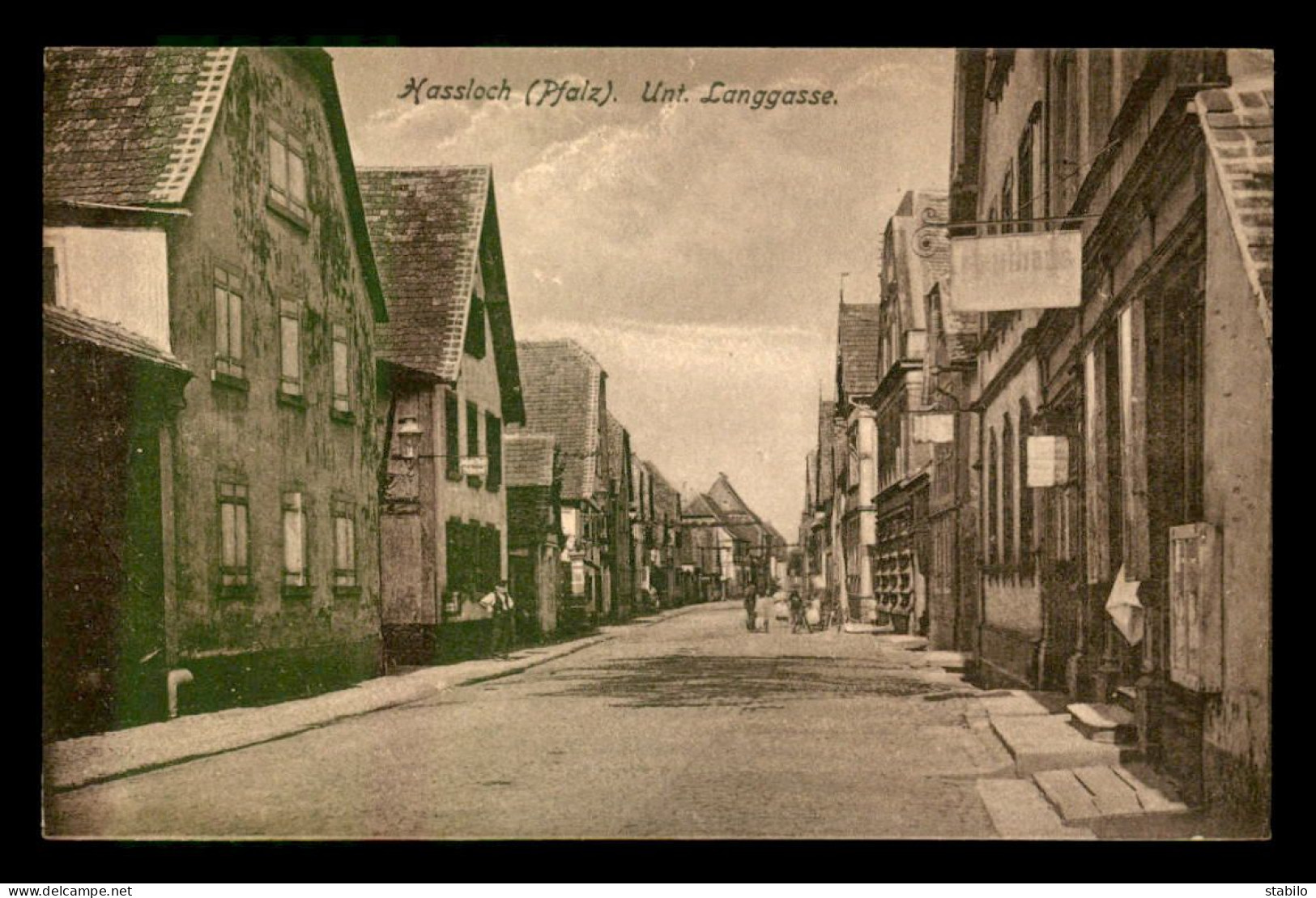 ALLEMAGNE - HASSLOCH - LANGGASSE