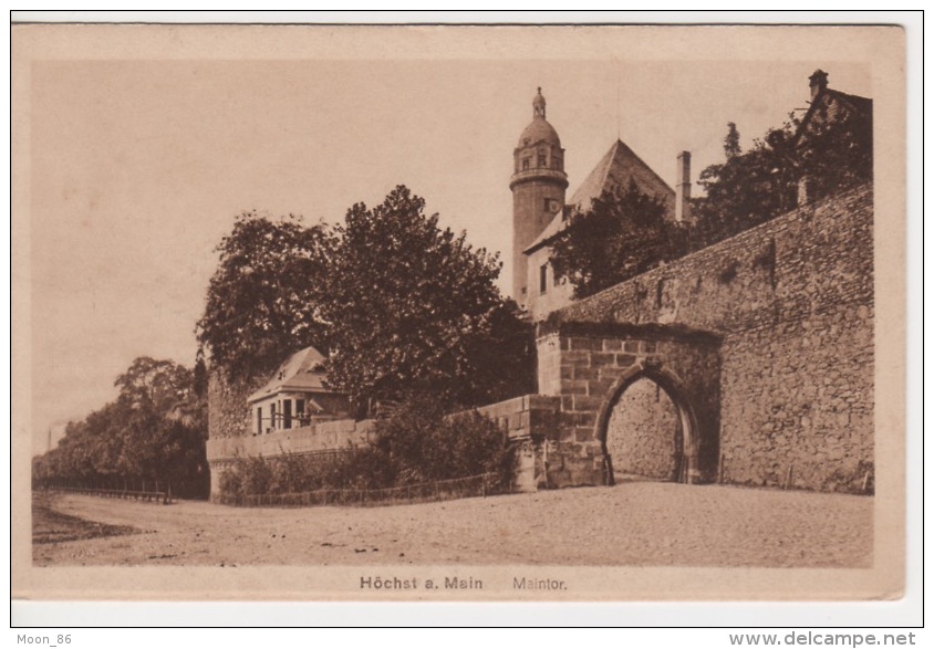 ALLEMAGNE - HÖCHST a. Main - MAINTOR