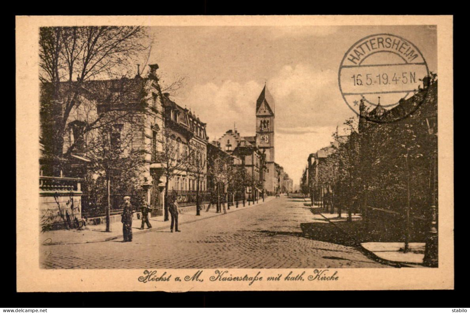 ALLEMAGNE - HOCHST - KAISERSTRASSE