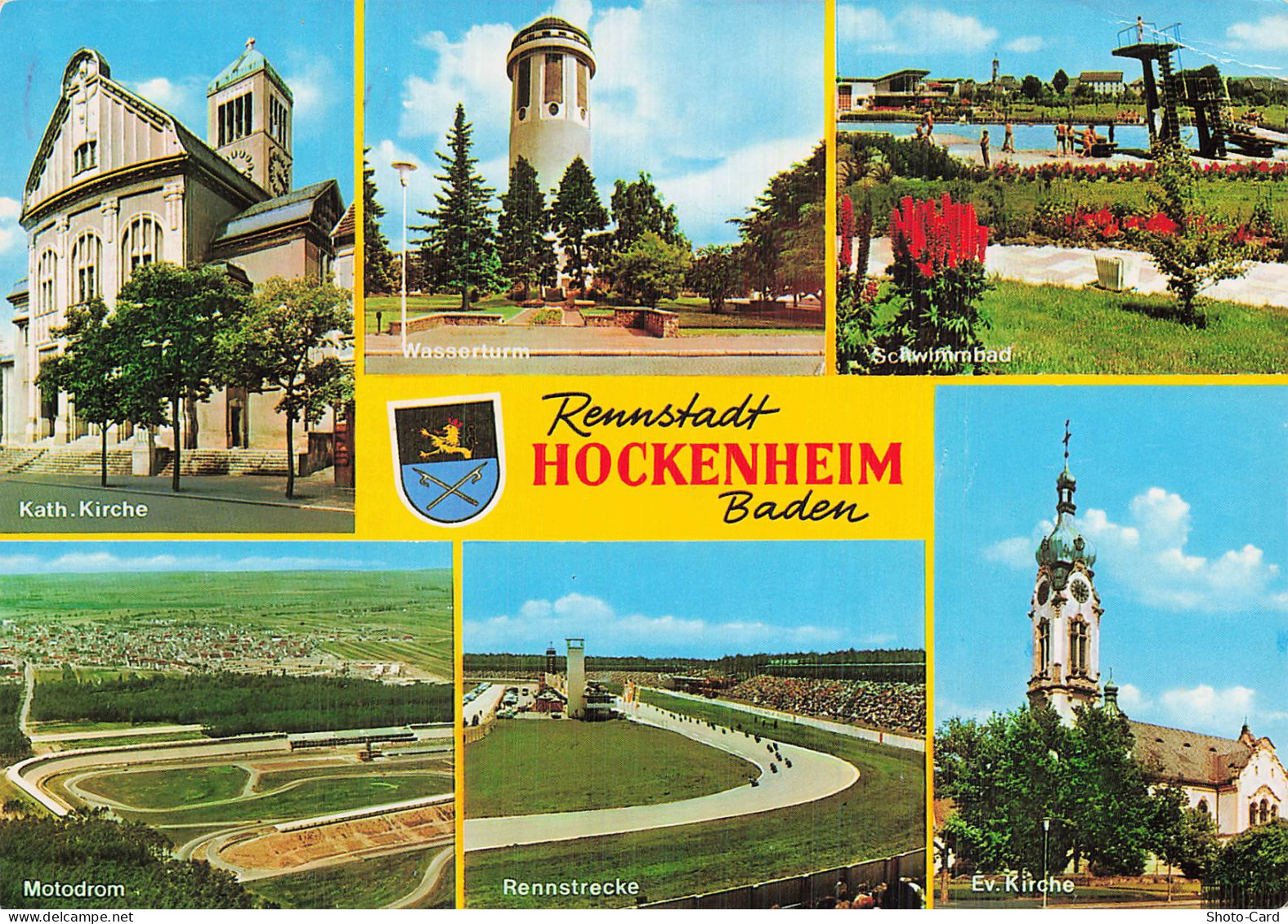 ALLEMAGNE HOCKENHEIM KATH KIRCHE
