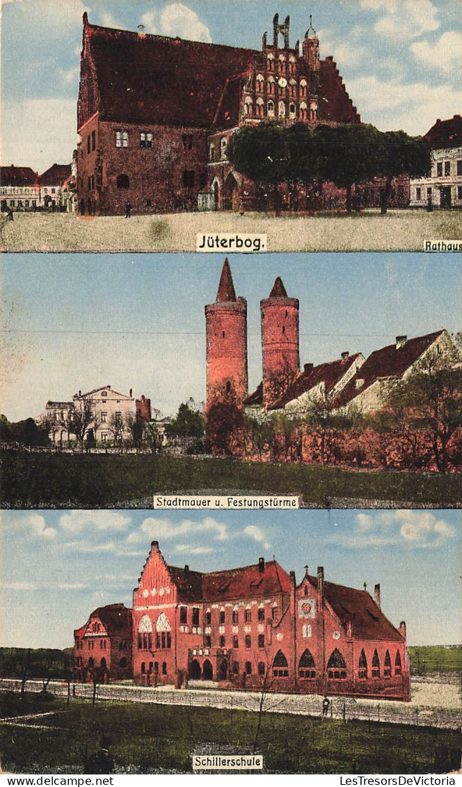 ALLEMAGNE - Jüterbog - Rathaus - Stadtmauer - Festungstürme - Place - CP