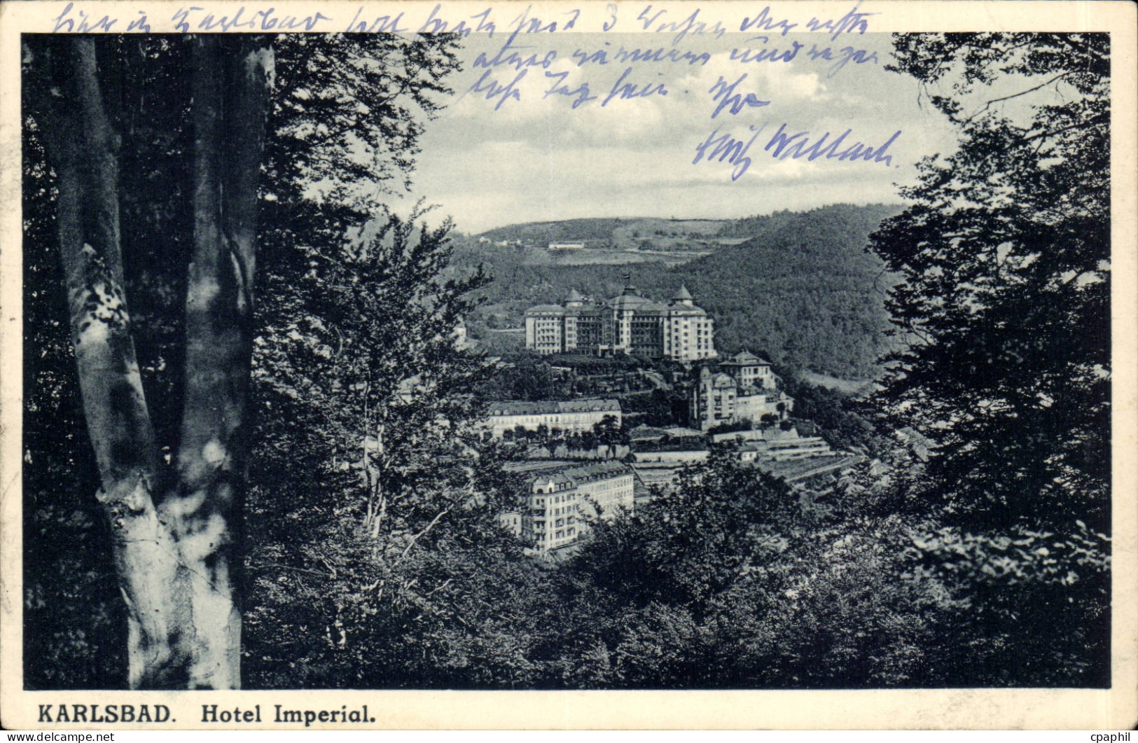 Allemagne Karlsbad CPA Hotel Imperial