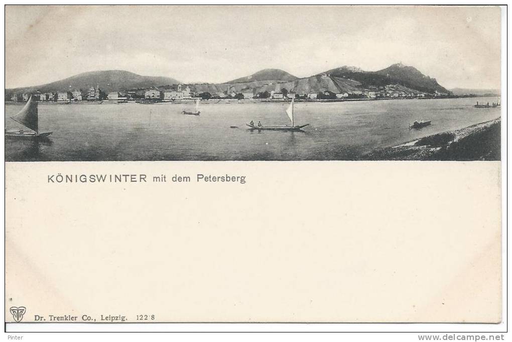 ALLEMAGNE - KONIGSWINTER mit dem Petersberg