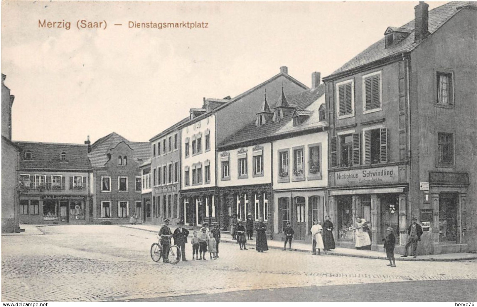 ALLEMAGNE - MERZIG - Dienstagsmarktplatz - (pas d'envoi vers l'ALLEMAGNE - Loi LUCID)
