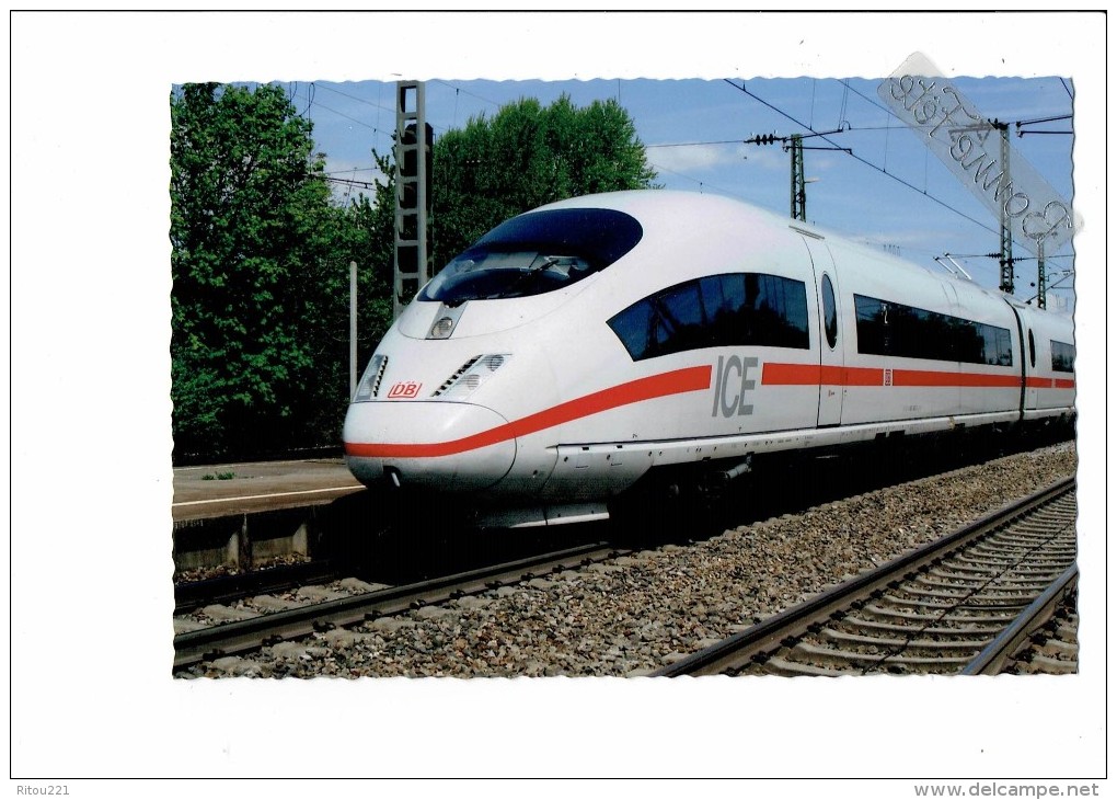 ALLEMAGNE - Müllheim  - TRAIN - ICE 3 - 2008 -