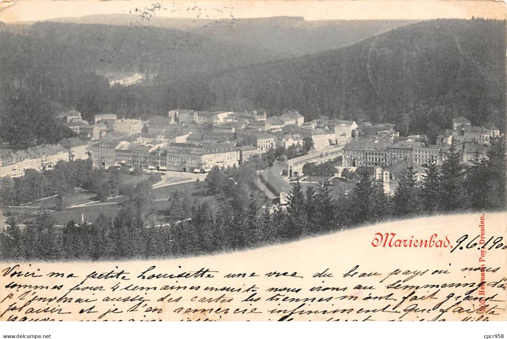 Allemagne - N°65098 - BOEHMEN UND MARHREN - Marienbas