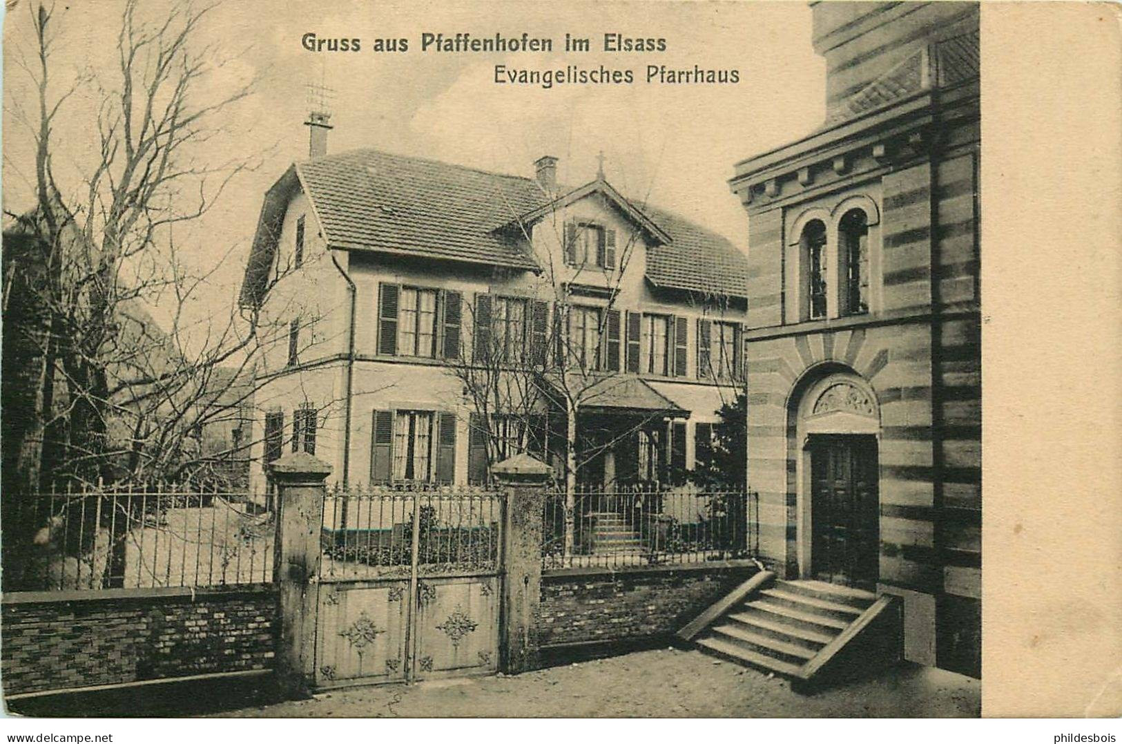 ALLEMAGNE  PFAFFENHOFEN  Evangelisches pfarrhaus