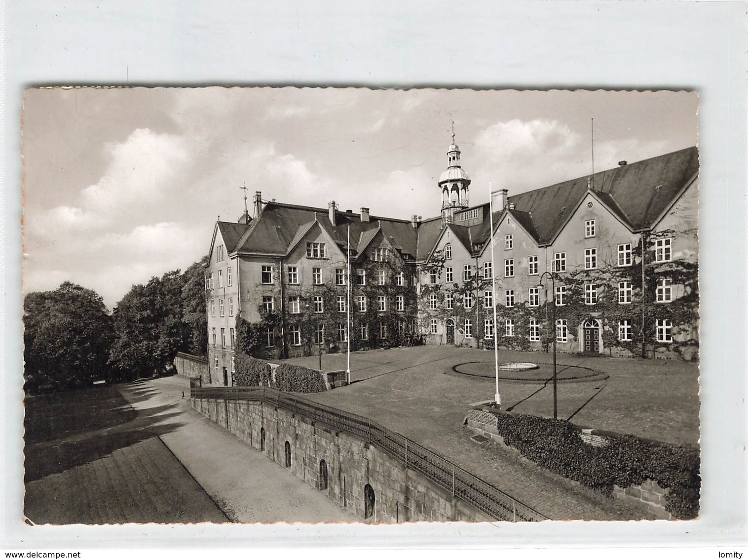 allemagne plon ploen am see schloss + timbre CPSM PF