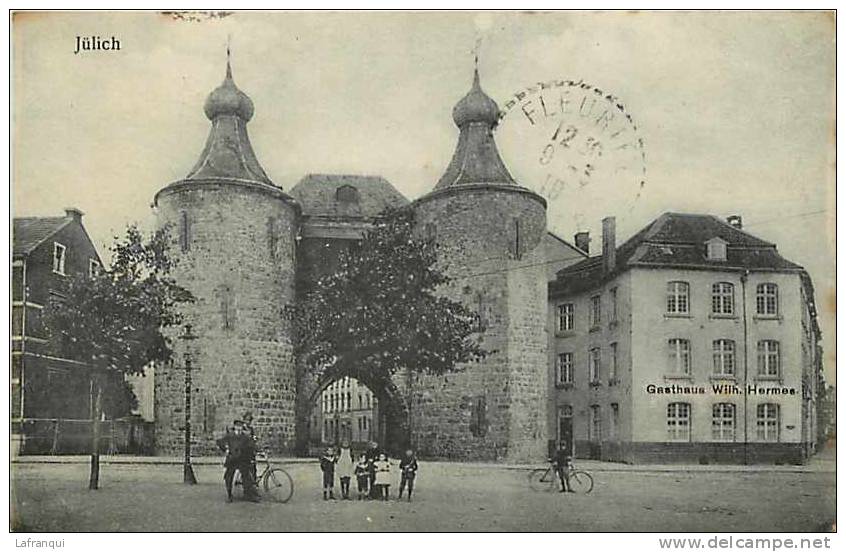 allemagne - ref 259- julich  - carte bon etat -