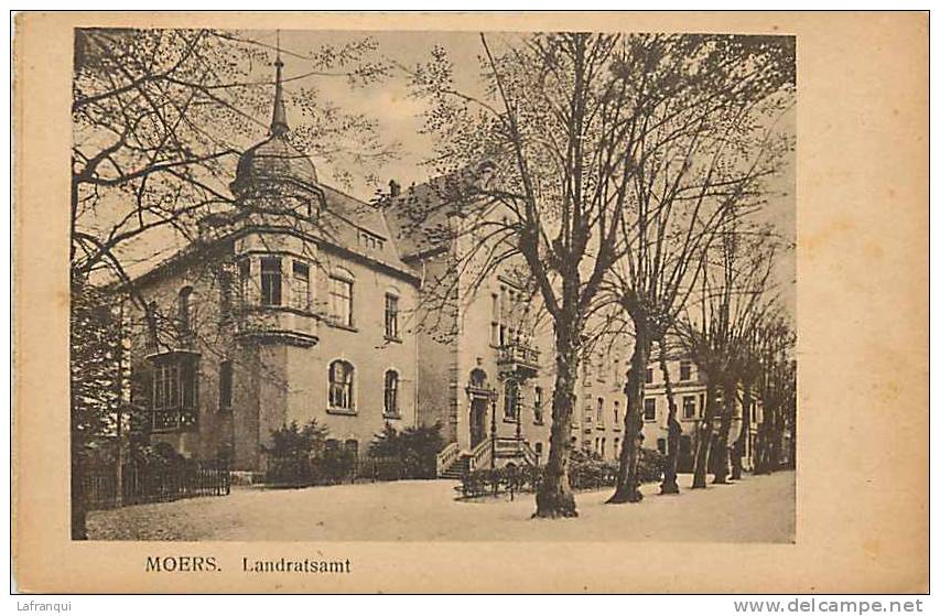 allemagne -ref A350- moers  -carte bon etat -