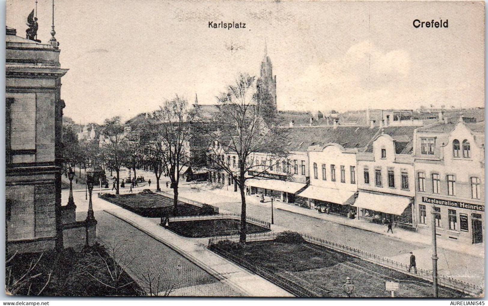 ALLEMAGNE - Rhenanie-du-Nord-Westphalie - CREFELD - karlsplatz