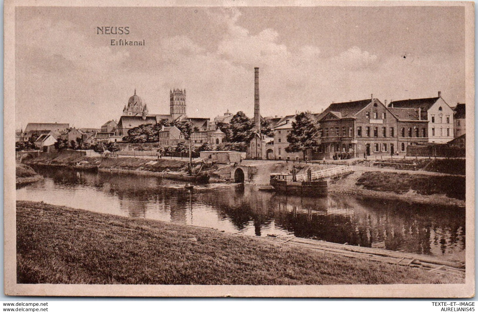 ALLEMAGNE - Rhenanie-du-Nord-Westphalie - NEUSS - Erfikanal