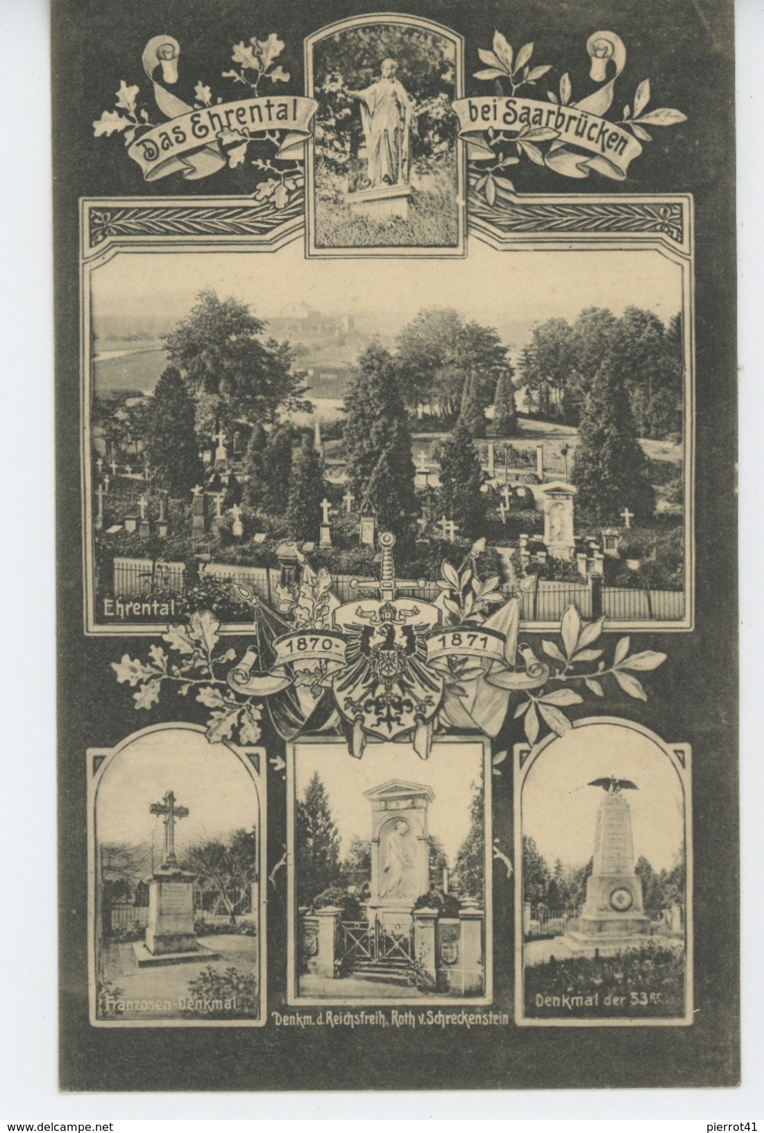 ALLEMAGNE - SAARBRÜCKEN - SAARBRUECKEN  - Das Ehrental bei Saarbrücken