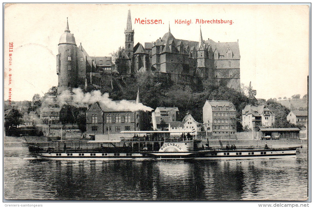 Allemagne - SAXE - MEISSEN - Konigl albrechtsburg