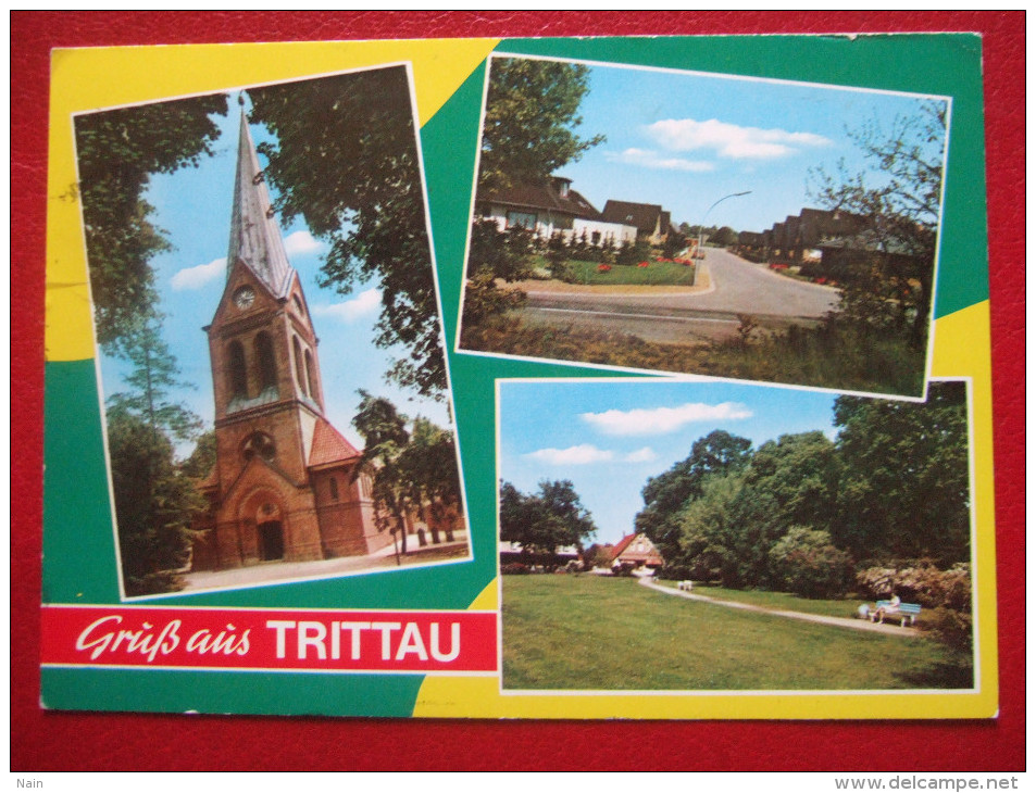 ALLEMAGNE - TRITTAU - GRUSS AUS TRITTAU - + CACHET...