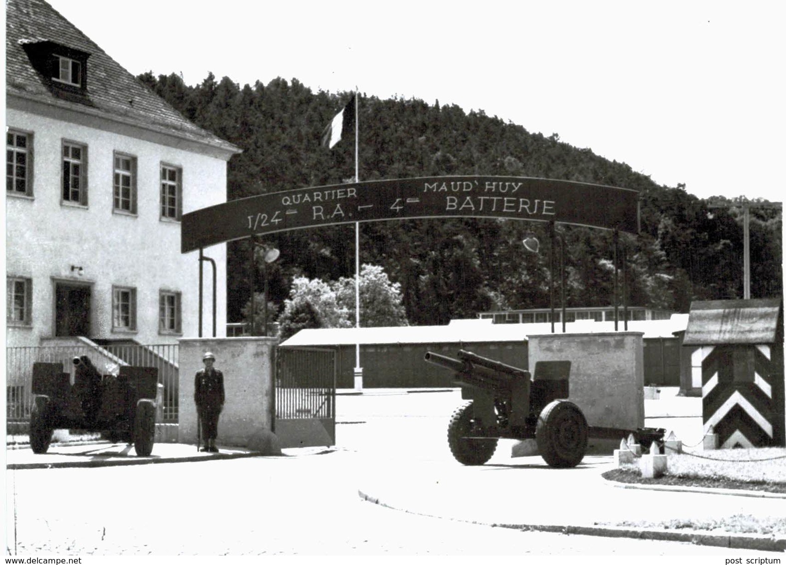 Allemagne - Tübingen - Caserne française - Quartier Maud Huy - 1/24eme RA 4eme Batterie