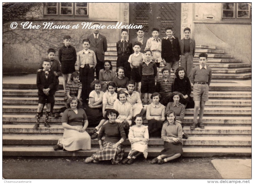 ALLEMAGNE - TUBINGEN TUEBINGEN - PHOTO DE CLASSE A L ECOLE - CARTE PHOTO
