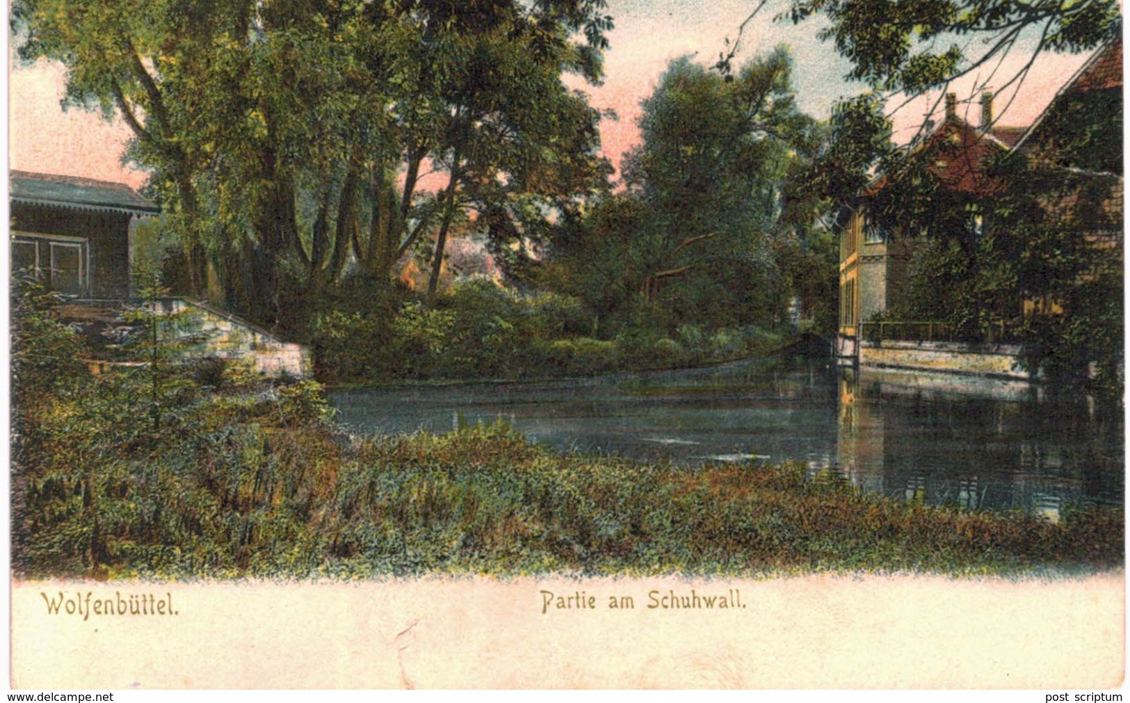 Allemagne - Wolfenbüttel - Partie am Schuhwall ! RISS